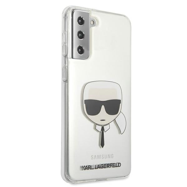 Karl Lagerfeld Karl’s Head Case for Samsung Galaxy S21+ - Transparent - Cell phone cases and covers<<<HurtelXML