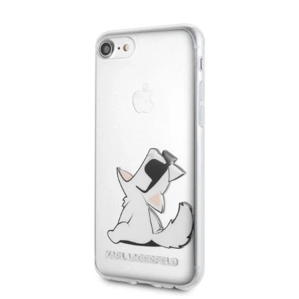 Karl Lagerfeld KLHCI8CFNRC iPhone 7/8 SE 2020 / SE 2022 hardcase transparent Choupette Fun - Cell phone cases