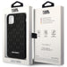 Karl Lagerfeld KLHCN61RUPKLPK iPhone 11 / Xr 6.1’’ hardcase black/black 3D Monogram - Cell phone cases