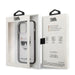 Karl Lagerfeld KLHCP13LHCHCK iPhone 13 Pro / 13 6,1’’ transparent Ikonik Choupette - Cell phone cases