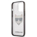 Karl Lagerfeld KLHCP13LHCHCK iPhone 13 Pro / 13 6,1’’ transparent Ikonik Choupette - Cell phone cases