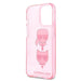 Karl Lagerfeld KLHCP13LKCTUGLP iPhone 13 Pro / 13 6,1’’ różowy/pink hardcase Glitter Karl’s & Choupette - Cell phone