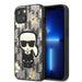 Karl Lagerfeld KLHCP13MPMNFIK1 iPhone 13 6.1’’ grey/grey Flower Ikonik Karl - Cell phone cases and covers<<<HurtelXML