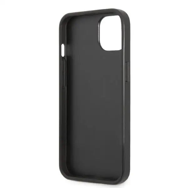 Karl Lagerfeld KLHCP13MSFMP2K iPhone 13 6.1’’ hardcase black/black Saffiano Plaque - Cell phone cases