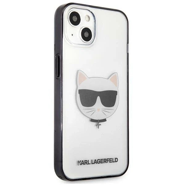 Karl Lagerfeld KLHCP13SHCHCK iPhone 13 mini 5,4’’ transparent Ikonik Choupette - Cell phone cases and covers<<<HurtelXML