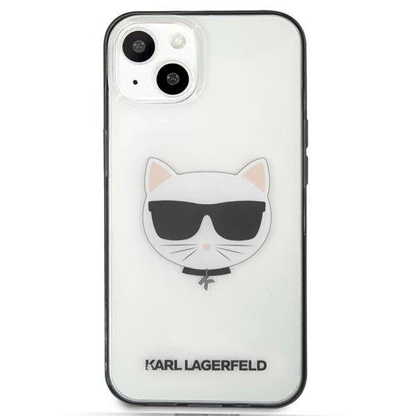 Karl Lagerfeld KLHCP13SHCHCK iPhone 13 mini 5,4’’ transparent Ikonik Choupette - Cell phone cases and covers<<<HurtelXML