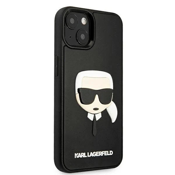 Karl Lagerfeld KLHCP13SKH3DBK iPhone 13 mini 5,4’’ czarny/black hardcase 3D Rubber Karl`s Head - Cell phone cases