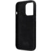 Karl Lagerfeld KLHCP13XSMHKNPK case for iPhone 13 Pro Max - black Silicone Ikonik Metal Pin - Cell phone cases