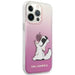 Karl Lagerfeld KLHCP14LCFNRCPI iPhone 14 Pro 6.1 ’hardcase pink / pink Choupette Fun - Cell phone cases