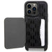 Karl Lagerfeld KLHCP14LCSAKHPKK iPhone 14 Pro 6.1’’ hardcase black/black Crossbody Saffiano Monogram Ikonik - Cell