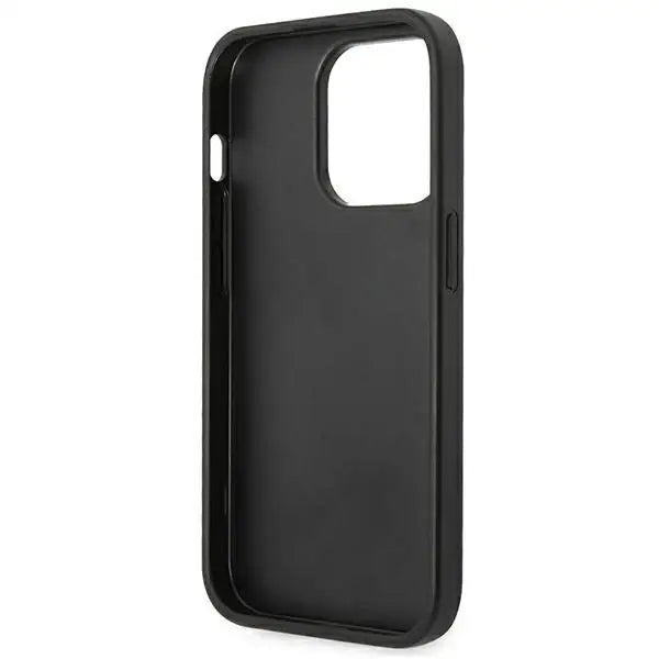 Karl Lagerfeld KLHCP14LGFKPG iPhone 14 Pro 6.1 ’hardcase silver / silver Glitter Flakes Ikonik - Cell phone cases