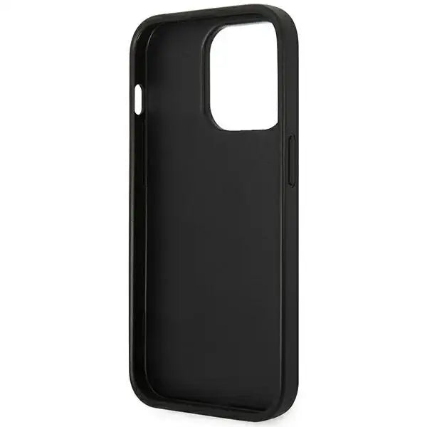 Karl Lagerfeld KLHCP14LPGKLSKG iPhone 14 Pro 6.1 ’hardcase gray / gray Monogram Stripe - Cell phone cases