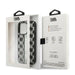 Karl Lagerfeld KLHCP14LPGKLSKG iPhone 14 Pro 6.1 ’hardcase gray / gray Monogram Stripe - Cell phone cases