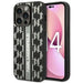 Karl Lagerfeld KLHCP14LPGKLSKG iPhone 14 Pro 6.1 ’hardcase gray / gray Monogram Stripe - Cell phone cases