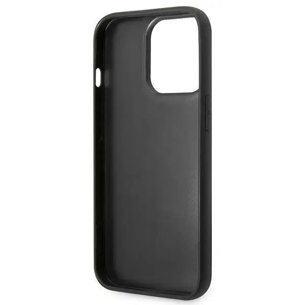 Karl Lagerfeld KLHCP14LPSQPK iPhone 14 Pro 6,1’’ hardcase czarny/black Puffy Ikonik Pin - Cell phone cases