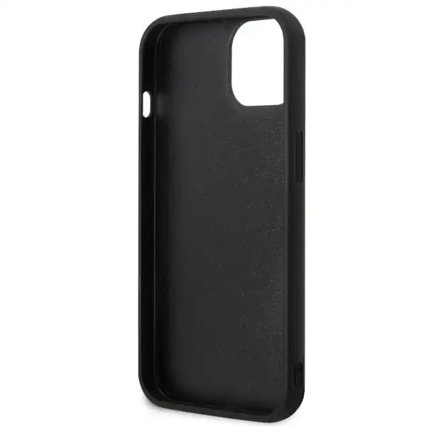Karl Lagerfeld KLHCP14M3DRKINK iPhone 14 Plus 6.7’’ black/black hardcase Rubber Ikonik 3D - Cell phone cases