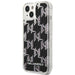 Karl Lagerfeld KLHCP14MLMNMK iPhone 14 Plus 6.7 ’hardcase black / black Liquid Glitter Monogram - Cell phone cases