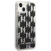 Karl Lagerfeld KLHCP14MLMNMK iPhone 14 Plus 6.7 ’hardcase black / black Liquid Glitter Monogram - Cell phone cases
