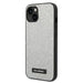 Karl Lagerfeld KLHCP14SG2ELS iPhone 14 6.1 ’hardcase silver / silver Glitter Plaque Logo - Cell phone cases