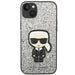Karl Lagerfeld KLHCP14SGFKPG iPhone 14 6.1 ’hardcase silver / silver Glitter Flakes Ikonik - Cell phone cases