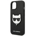 Karl Lagerfeld KLHCP14SSAPCHK iPhone 14 6,1’’ hardcase czarny/black Saffiano Choupette Head Patch - Cell phone cases
