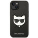 Karl Lagerfeld KLHCP14SSAPCHK iPhone 14 6,1’’ hardcase czarny/black Saffiano Choupette Head Patch - Cell phone cases