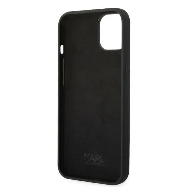 Karl Lagerfeld KLHCP14SSRSGRCK iPhone 14 6.1 ’hardcase black / black Silicone RSG - Cell phone cases
