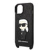 Karl Lagerfeld KLHCP14SSTKMK iPhone 14 6.1’’ black/black hardcase Monogram Ikonik Patch - Cell phone cases