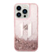 Karl Lagerfeld KLHCP14XLBKLCP iPhone 14 Pro Max 6.7 ’pink / pink hardcase Liquid Glitter Big KL - Cell phone cases
