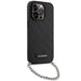 Karl Lagerfeld KLHCP14XSACKLHPK iPhone 14 Pro Max 6.7’’ black/black hardcase Saffiano Monogram Chain - Cell phone cases
