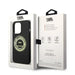 Karl Lagerfeld KLHCP14XSRSGRCK iPhone 14 Pro Max 6.7 ’hardcase black / black Silicone RSG - Cell phone cases