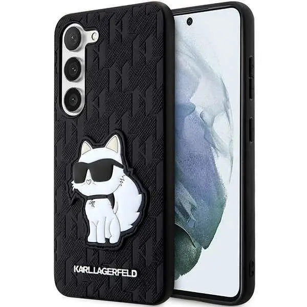 Karl Lagerfeld KLHCS23MSAKLHCPK S23+ S916 hardcase black/black Saffiano Monogram Choupette - Cell phone cases
