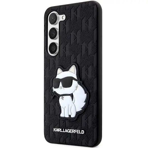 Karl Lagerfeld KLHCS23MSAKLHCPK S23+ S916 hardcase black/black Saffiano Monogram Choupette - Cell phone cases