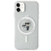 Karl Lagerfeld KLHMN61HGKCNOT case for iPhone 11 / Xr - transparent hardcase Karl&Choupette Glitter MagSafe - Cell