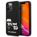 Karl Lagerfeld KLHMP13LSSKCK iPhone 13 Pro / 13 6,1’’ hardcase czarny/black Silicone Karl & Choupette Magsafe - Cell