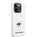 Karl Lagerfeld KLHMP14LSNCHBCH iPhone 14 Pro 6.1’’ hardcase white/white Silicone Choupette MagSafe - Cell phone cases