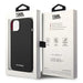 Karl Lagerfeld KLHMP14SSLMP1K iPhone 14 6,1’’ hardcase czarny/black Silicone Plaque Magsafe - Cell phone cases