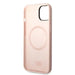 Karl Lagerfeld KLHMP14SSNIKBCP iPhone 14 6.1’’ hardcase pink/pink Silicone Ikonik Magsafe - Cell phone cases