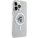 Karl Lagerfeld KLHMP14XHGKCNOT case for iPhone 14 Pro Max 6.7’’ - transparent hardcase Karl&Choupette Glitter MagSafe
