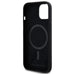 Karl Lagerfeld KLHMP15SSKHPPLK iPhone 15 6.1’’ black/black hardcase Silicone Karl Head Print MagSafe - Cell phone cases