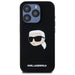 Karl Lagerfeld KLHMP15XSKHPPLK iPhone 15 Pro Max 6.7’’ black/black hardcase Silicone Karl Head Print MagSafe - Cell