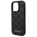 Karl Lagerfeld Leather Monogram Metal Logo MagSafe iPhone 16 Pro Case - Black - Cell phone cases and covers<<<HurtelXML