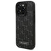 Karl Lagerfeld Leather Monogram Metal Logo MagSafe iPhone 16 Pro Case - Black - Cell phone cases and covers<<<HurtelXML