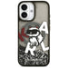 Karl Lagerfeld Liquid Glitter Choupette Logo MagSafe iPhone 17 Case - Black - Cell phone cases and covers<<<HurtelXML
