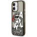 Karl Lagerfeld Liquid Glitter Choupette Logo MagSafe iPhone 17 Case - Black - Cell phone cases and covers<<<HurtelXML