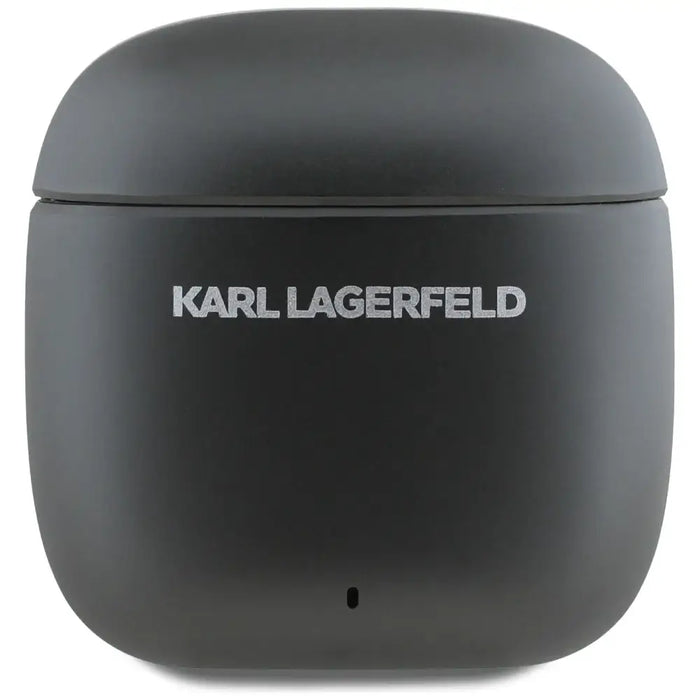 Karl Lagerfeld Metal Printed Logo ANC/ENC Headphones - Black - Headphones and speakers<<<HurtelXML