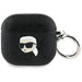 Karl Lagerfeld Monogram Karl Head Case for AirPods 4 - Black - Cell phone cases and covers<<<HurtelXML