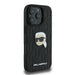 Karl Lagerfeld Monogram Karl Head Pin iPhone 16 Pro Max Case - Black - Cell phone cases and covers<<<HurtelXML