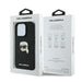 Karl Lagerfeld Monogram Karl Head Pin iPhone 16 Pro Max Case - Black - Cell phone cases and covers<<<HurtelXML