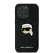 Karl Lagerfeld Monogram Karl Head Pin iPhone 16 Pro Max Case - Black - Cell phone cases and covers<<<HurtelXML